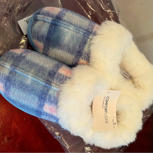 Cuddl Duds Shoes Comfort Code By Cuddl Duds Plaid Brushed Knit Faux